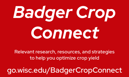 Badger Crop Connect Webinars