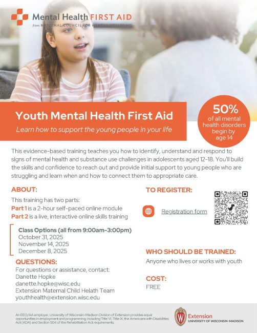 Youth Mental Health First Aid