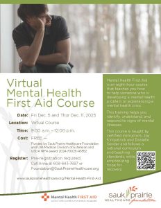Virtual Mental Health First Aid Course
