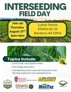 Interseeding Field Day!